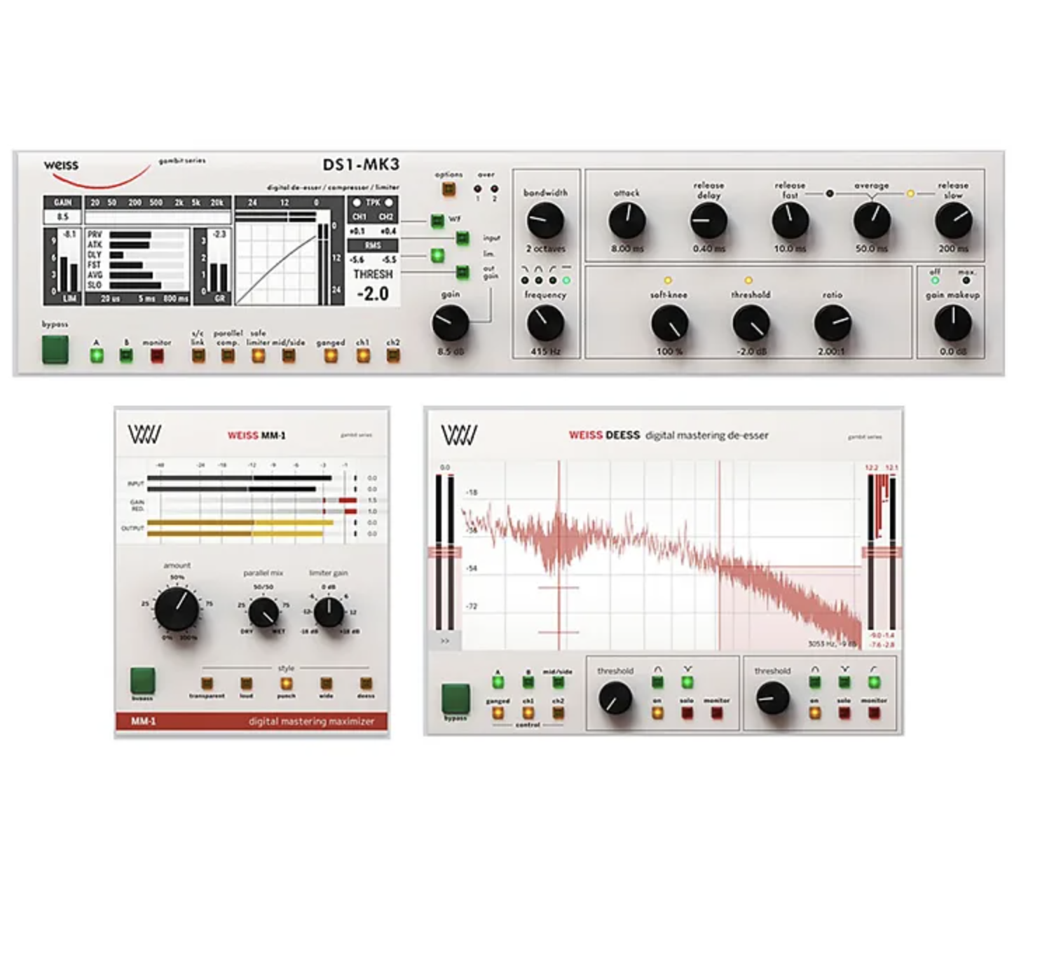 Softube Softube Weiss DS-1 MK3 Mastering Plugin Bundle